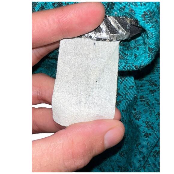 Fabrizio 90s Green Floral Peplum Pencil Dress Size 10 Vintage Occasion wear - Picture 6 of 10